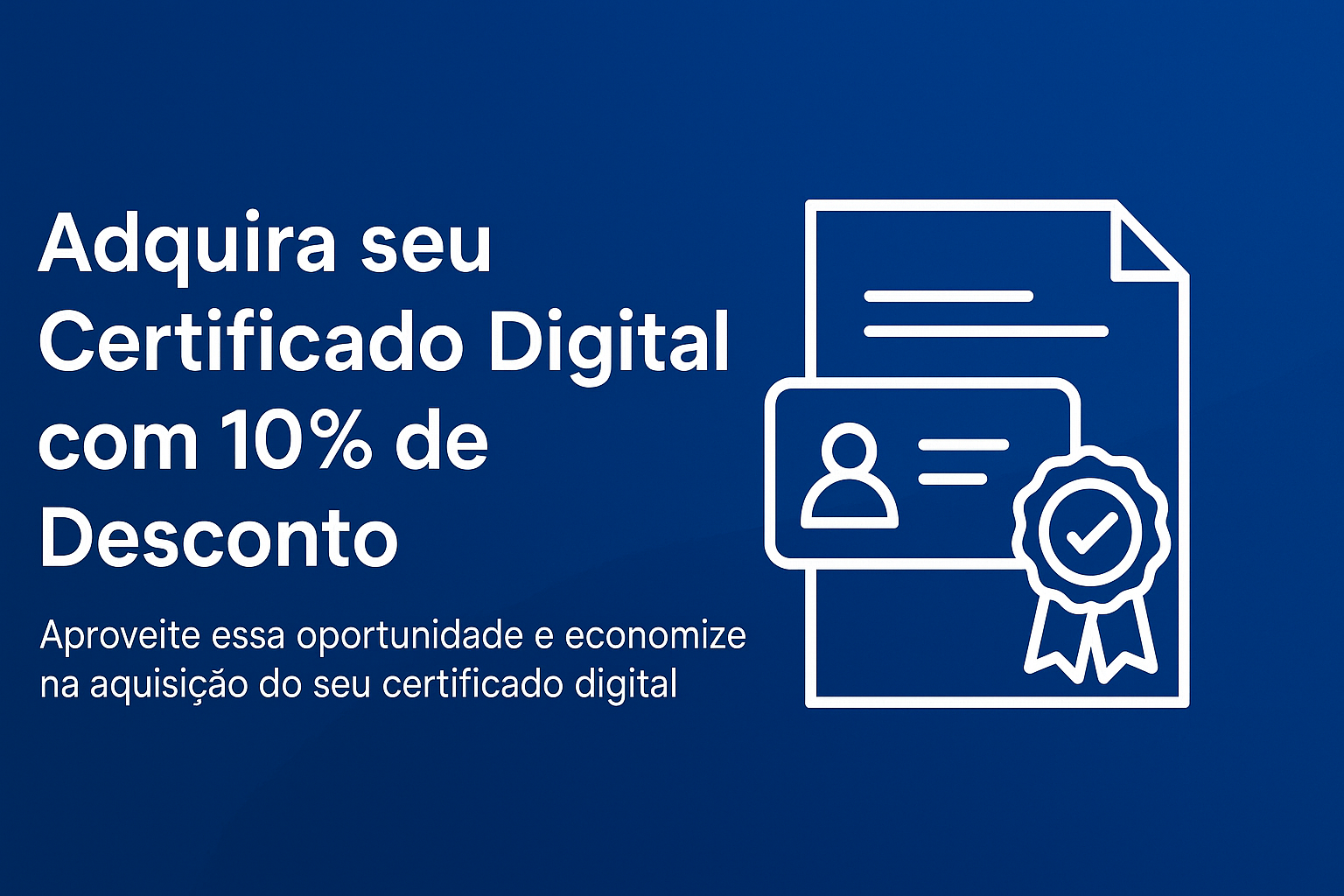 Banner Certificado Digital